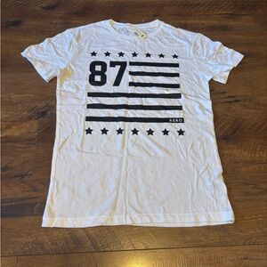 NWT Aeropostale Men’s Flag Short Sleeve T-Shirt Size XS
